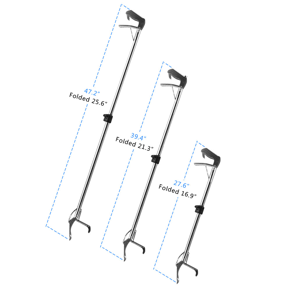 100cm Foldable Stainless Steel Snake Clamp Snake Catcher